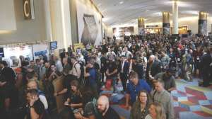 Waiting to enter SHOT Show 2020 f4159788da6a13a05c7755e7e3b29890 200420 142503
